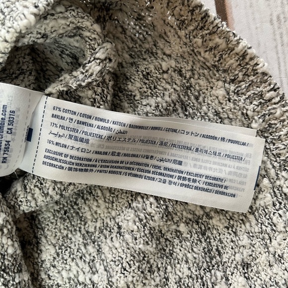 Abercrombie Kids Girls Grey Cold Shoulder Sweater Size 15 16 EUC - Picture 3 of 4